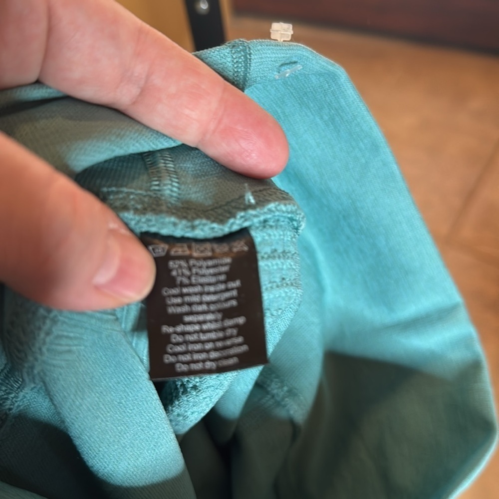 Alphalete Halo Leggings Vivid Teal Blue Womens Size Large - Picture 13 of 14